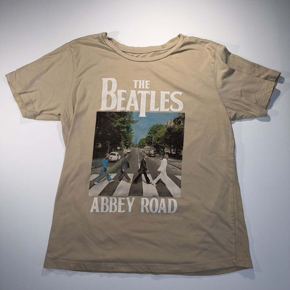Hybrid The Beatles Abbey Road Graphic T-Shirt Birch Size S